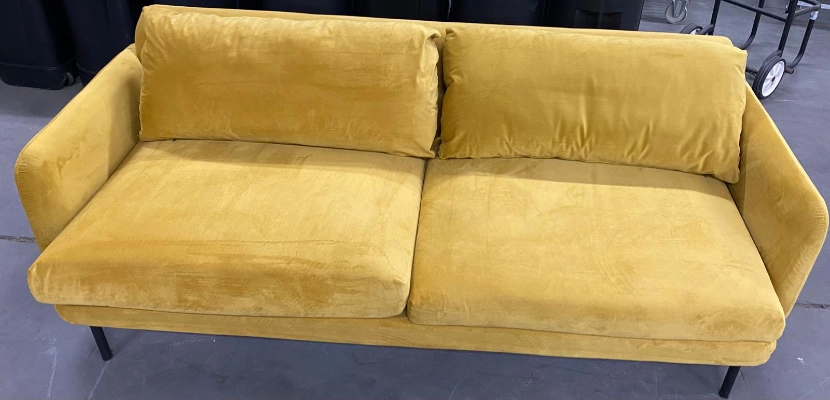 Sofa after cleaning